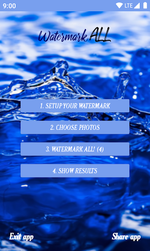 Android application Watermark ALL Premium screenshort