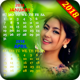 2018 Calendar Photo Frame icon