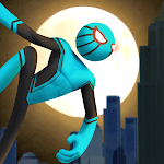 Cover Image of डाउनलोड Spider Stickman Rope Hero 1.7 APK