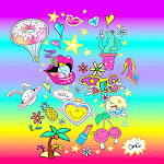 Cover Image of Download Love Kitsch Doodle - Wallpaper  APK