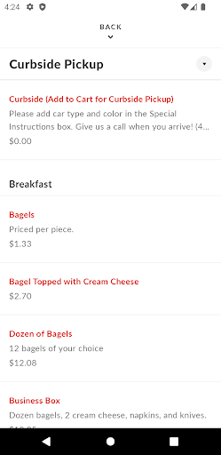 Bagels & Joe Screen 3