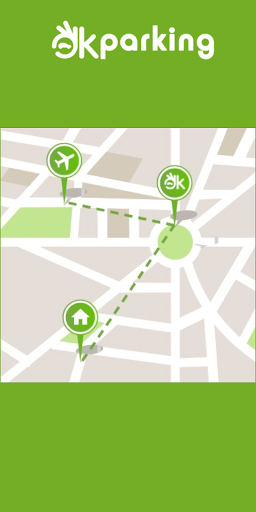 Android application OkParking screenshort