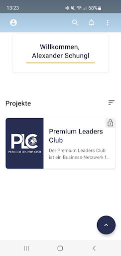 Android application Premium Leaders Club screenshort