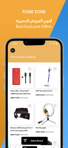 Android application fonezone screenshort