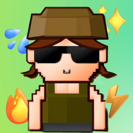 Blox Pixel Jump Rampage 3D logo