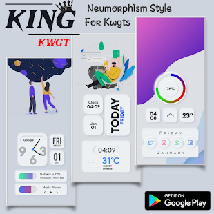 KinG KWGT Screenshot