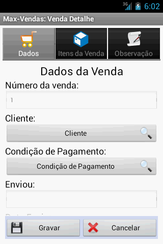 Maxdata - Força de Vendas Screen 3