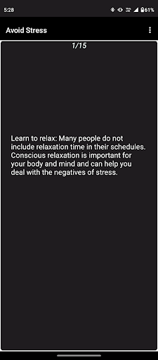 Get Out of Stress Screen 3