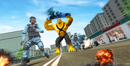 Incredible Muscle Hero Monster 1.1 APK + Mod (Unlimited money) for Android