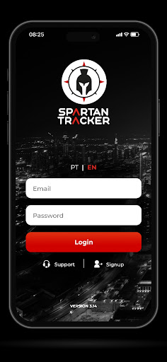 Android application Spartan Tracker UK screenshort