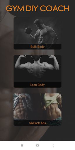 Android application Gym Coach workout for Beginner screenshort