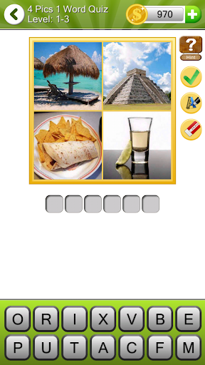 4 Pics 1 Word Quiz