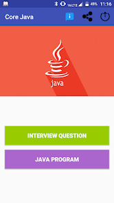 100+ core java programs with o 10.0 APK + Mod (Free purchase) for Android