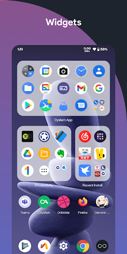 Touch Find - Smart App Drawer Screen 2