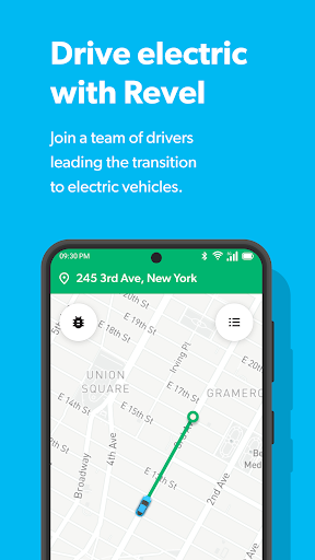 Android application Revel Driver screenshort
