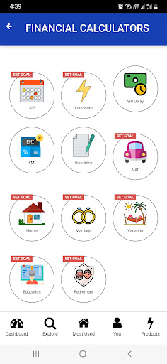 Android application Sandeep Shukla Investments screenshort