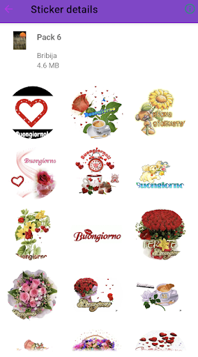 buongiorno e notte stickers Screen 2
