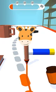 Giraffe Pencil Runner Game