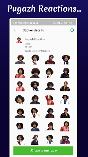 CWC Stickers for Whatsapp Screen 3