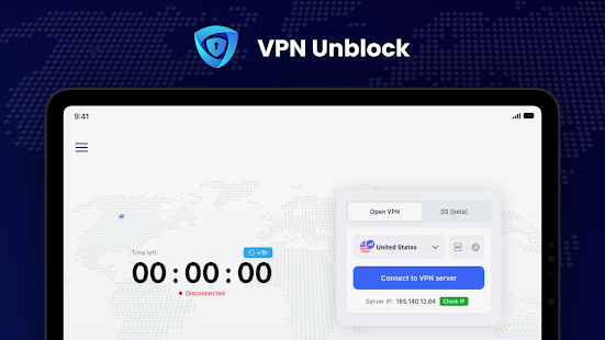 VPN Unblock – smart dns+ proxy Tangkapan layar