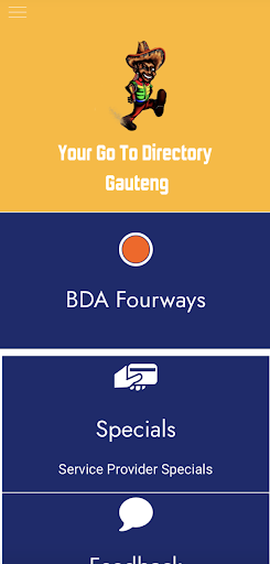 Android application Your Go To Directory - Gauteng screenshort