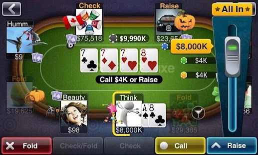 Texas HoldEm Poker Deluxe Screenshot