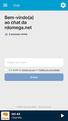 Rádio Omega.Net Screen 3