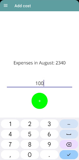 FastCost Screen 2