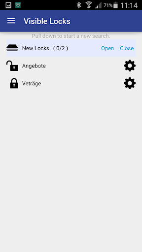 Android application LEHMANN Smart Secure screenshort