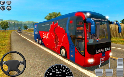 Euro Coach Bus Simulator Games  screenshots 1