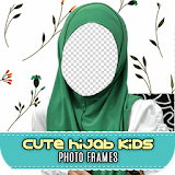 Cute Hijab Kids Photo Frames icon