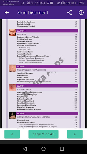 Aperçu de l'application
