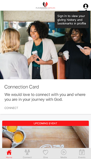 Android application Flourishing Families Ministry screenshort