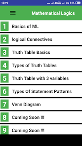 Mathematical Logics with Truth 1 APK + Mod (Free purchase) for Android