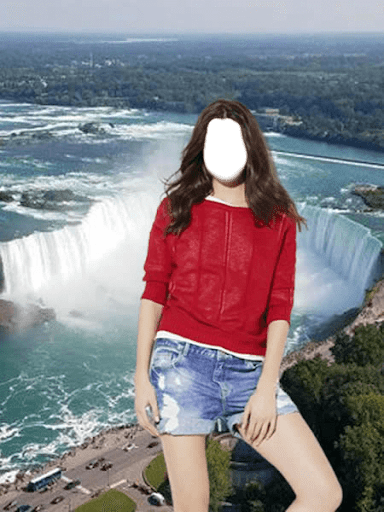 Waterfall Selfie - Niagra