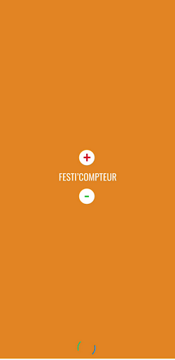 Android application FestiCompteur screenshort