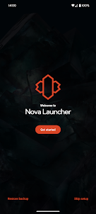 Nova Launcher ホーム