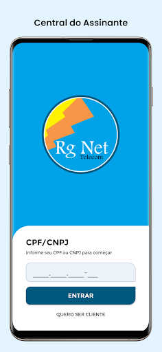 Android application Rg Net Telecom screenshort