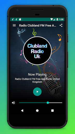 Android application Clubland Radio UK App Online screenshort