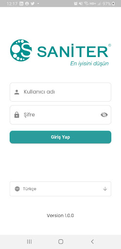 Android application Saniter Auditor screenshort