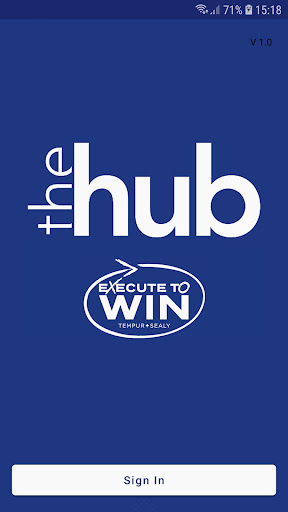 Android application TheHubApp screenshort