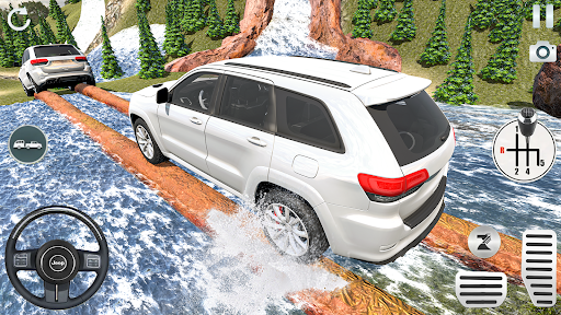 Android application Prado Hummer Car Race Offroad screenshort