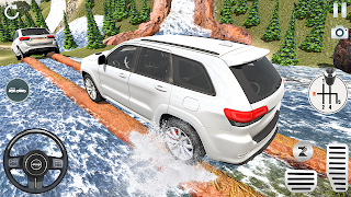 Prado Hummer Car Race Offroad - Screenshot 1
