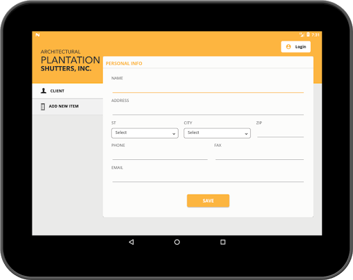 Android application APS Demo screenshort