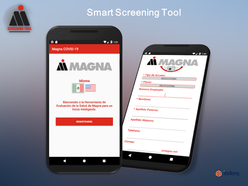 Android application Cosma Screening Tool screenshort