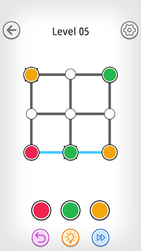 ColorDots and Lines Puzzle game