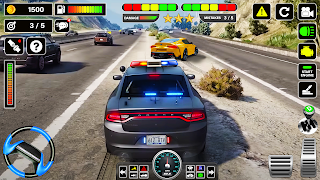 Police Car Thief Chase Game - Screenshot 1