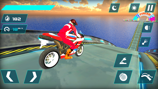 Bike Stunt City Driving  Game