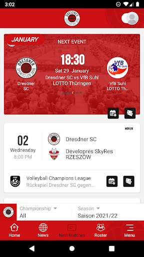 DSCVOLLEY Screen 2