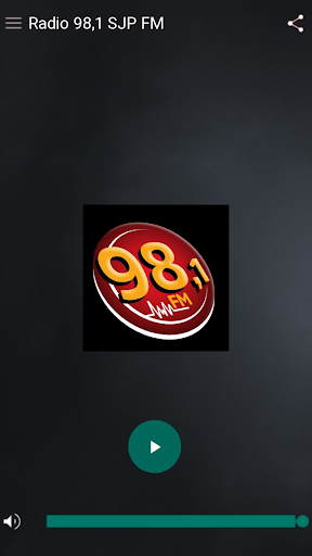 Android application Rádio 98,1 SJP FM screenshort